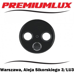 Berker R.1 R.3 R.8 płytka gniazda RTV SAT czarny Warszawa Aleja Sikorskiego 3 LU3 Bartycka
